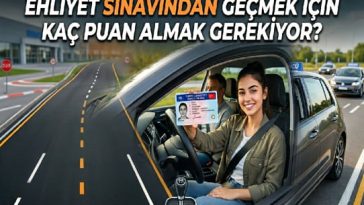 Ehliyet sınavı geçme puanı ve başarı için ipuçları
