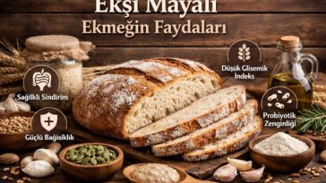 Ekşi mayalı ekmeğin faydaları ve sağlık üzerindeki etkileri