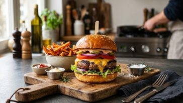 Evde pratik ve lezzetli hamburger yapımı