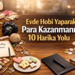 Ev hanımları hobilerle para kazanırken mutlu ve üretken görünüyor