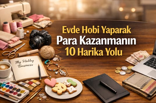Ev hanımları hobilerle para kazanırken mutlu ve üretken görünüyor