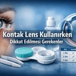 Kontak lens kullanırken dikkat edilmesi gerekenler ve doğru kullanım adımları