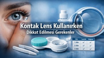 Kontak lens kullanırken dikkat edilmesi gerekenler ve doğru kullanım adımları