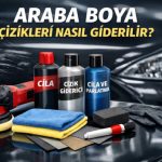 araba boya çizikleri nasıl giderilir uygulama süreci