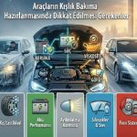 Araçlar İçin Kış Bakımı Rehberi: Lastik, antifriz, akü ve fren kontrolleri ile güvenli sürüş