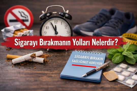 Sigarayı Bırakmanın Yolları Nelerdir? – Motivasyon ve yöntemleri gösteren görsel