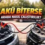 Akü bittiğinde arabayı çalıştırma yöntemleri ve takviye kablosu kullanımı