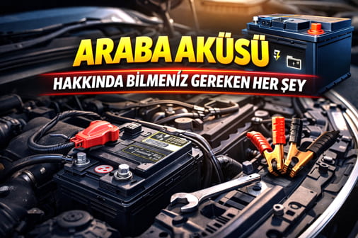 Araba aküsü bakım ve ömür rehberi