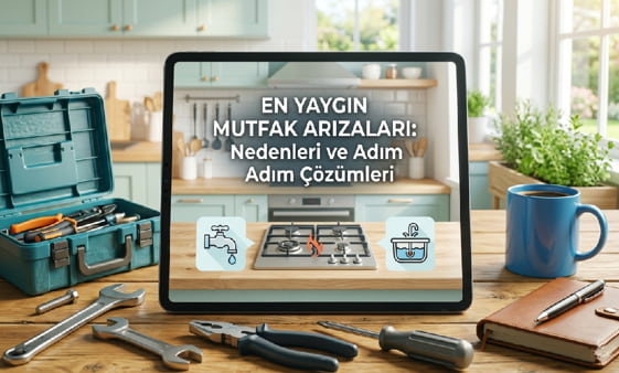 Mutfak arızaları ve çözüm adımları