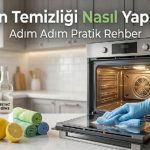 Fırın temizliği adım adım pratik rehber görseli