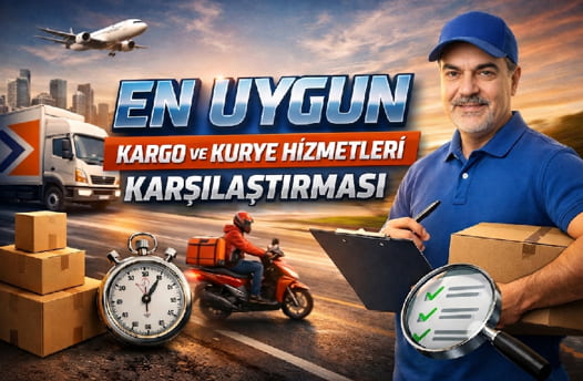 2026 en uygun kargo ve kurye hizmetleri karşılaştırma tablosu ve teslimat seçenekleri