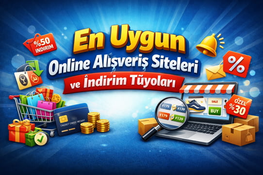 2026 en uygun online alışveriş siteleri ve indirim tüyoları ile tasarruf yapan kullanıcılar için