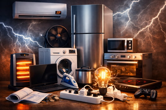Evde en çok elektrik yakan cihazların 2026 güncel listesi