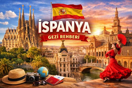 İspanya gezi rehberi kapsamında Barselona Sagrada Familia ve Madrid şehir manzarası