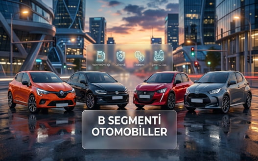 B segmenti otomobil modelleri karşılaştırma görseli