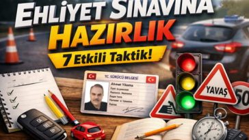 ehliyet sınavına hazırlık için etkili çalışma taktikleri